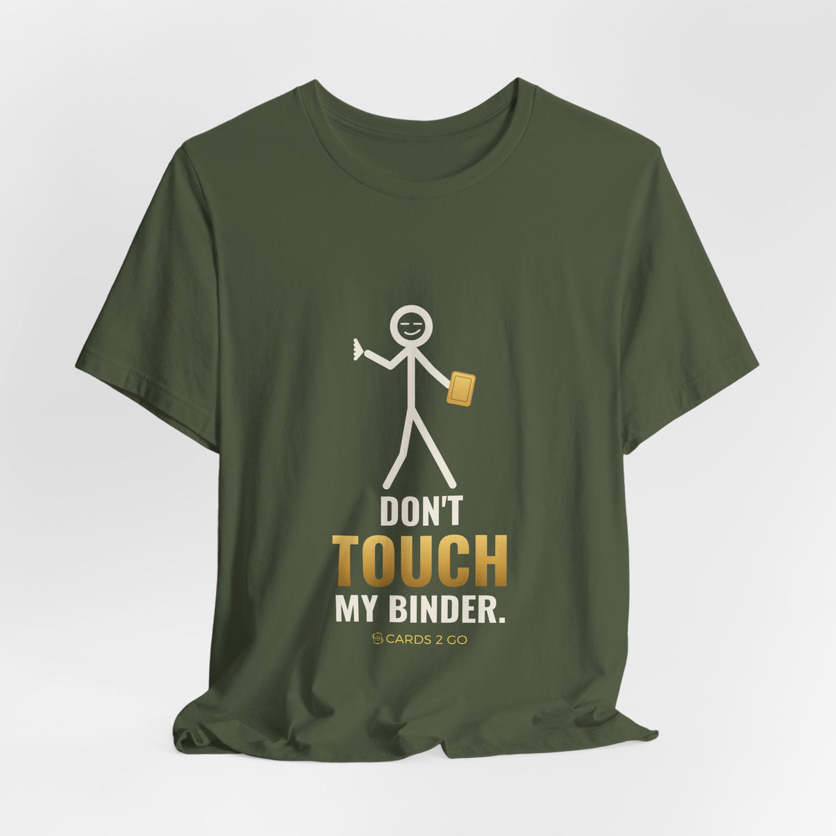 Don't Touch My Binder Illustrated Tee