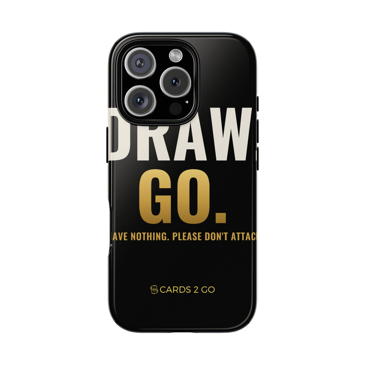 Draw. Go. iPhone Case