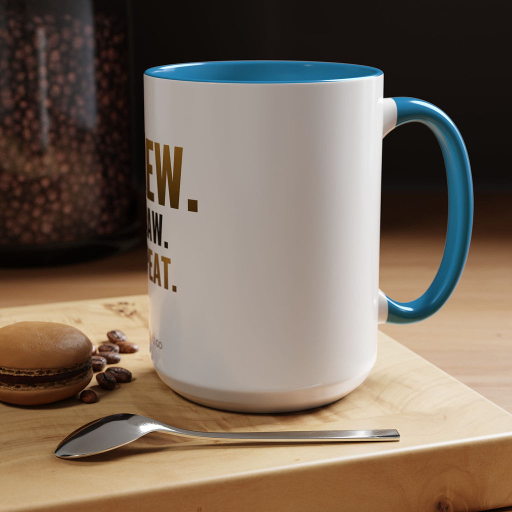 Brew. Draw. Repeat. Mug