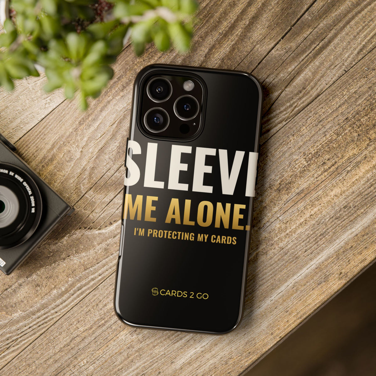 Sleeve Me Alone iPhone Case