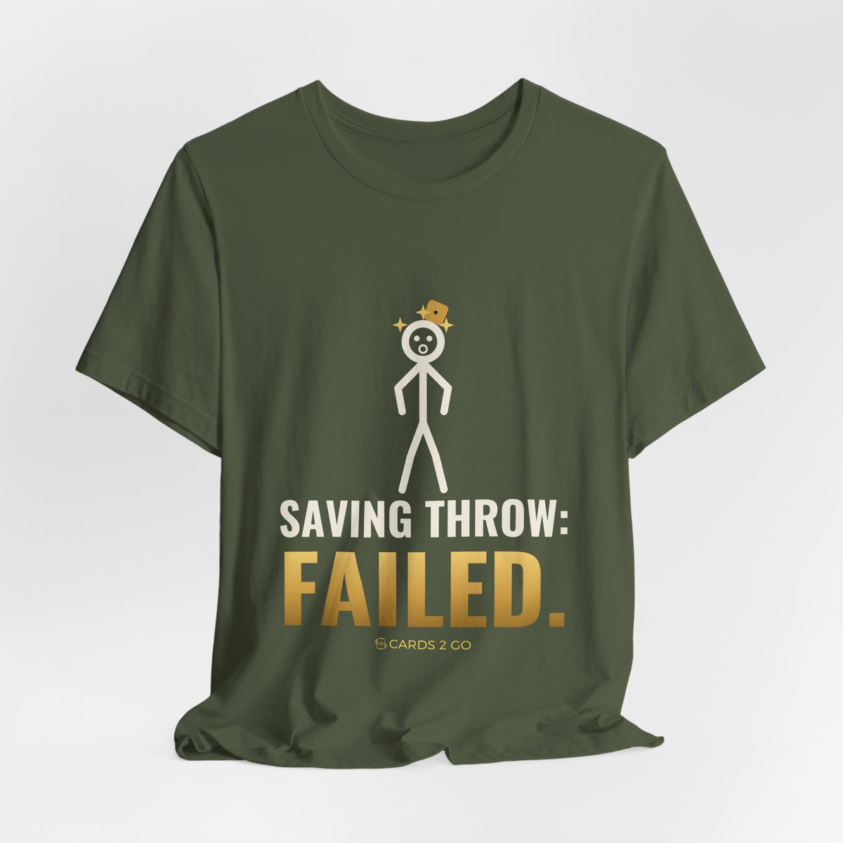 Saving Throw: Failed Illustrated Tee