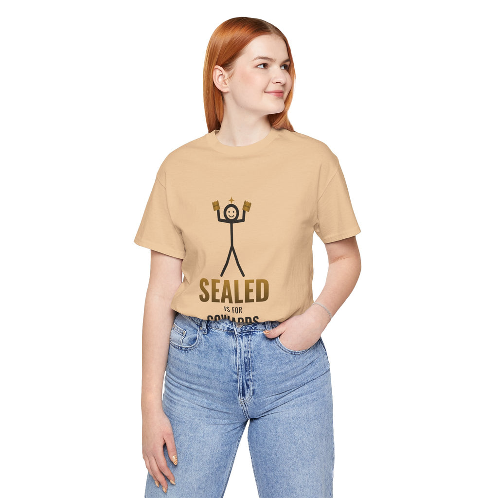 Sealed Is For Cowards Illustrated Tee