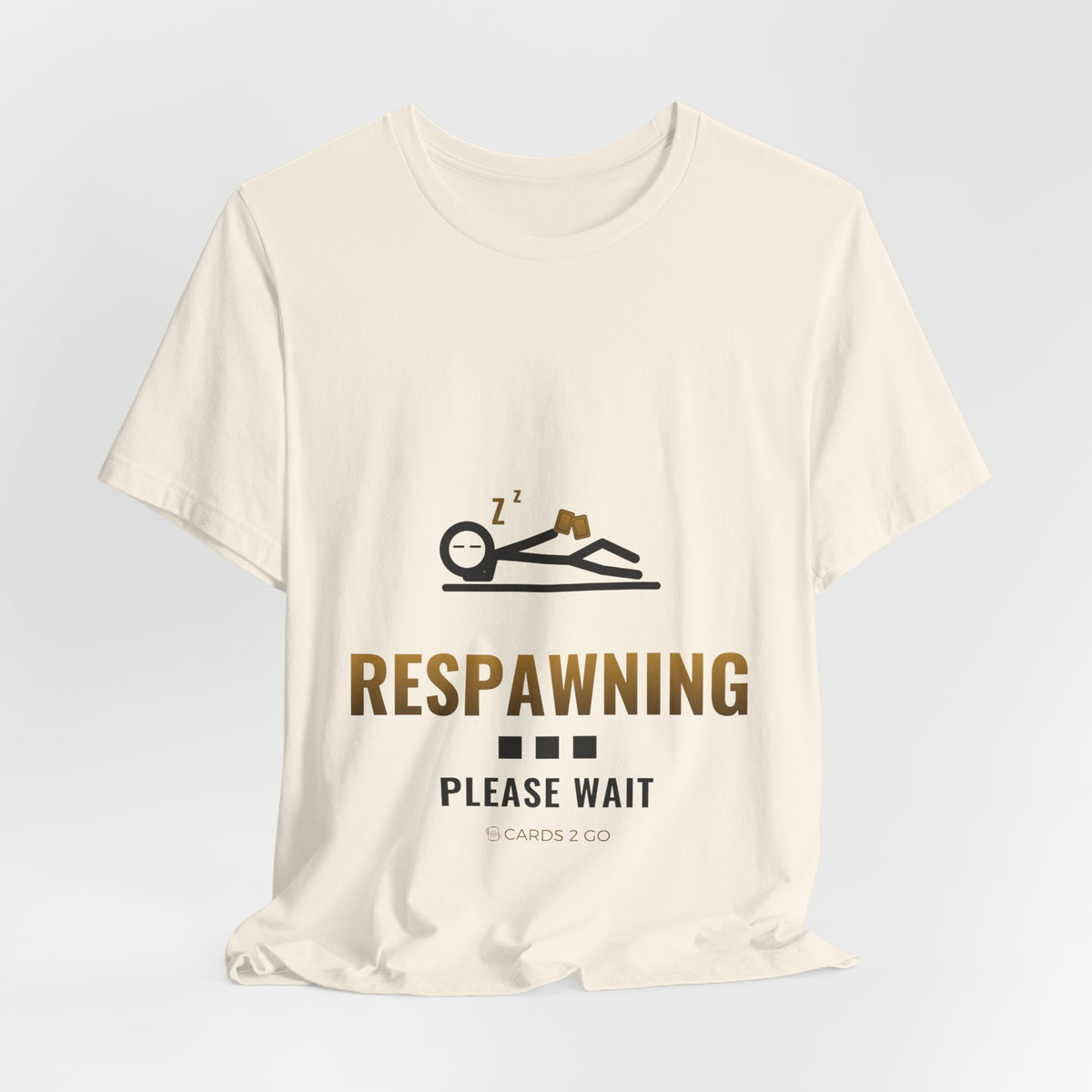 Respawning... Please Wait Illustrated Tee