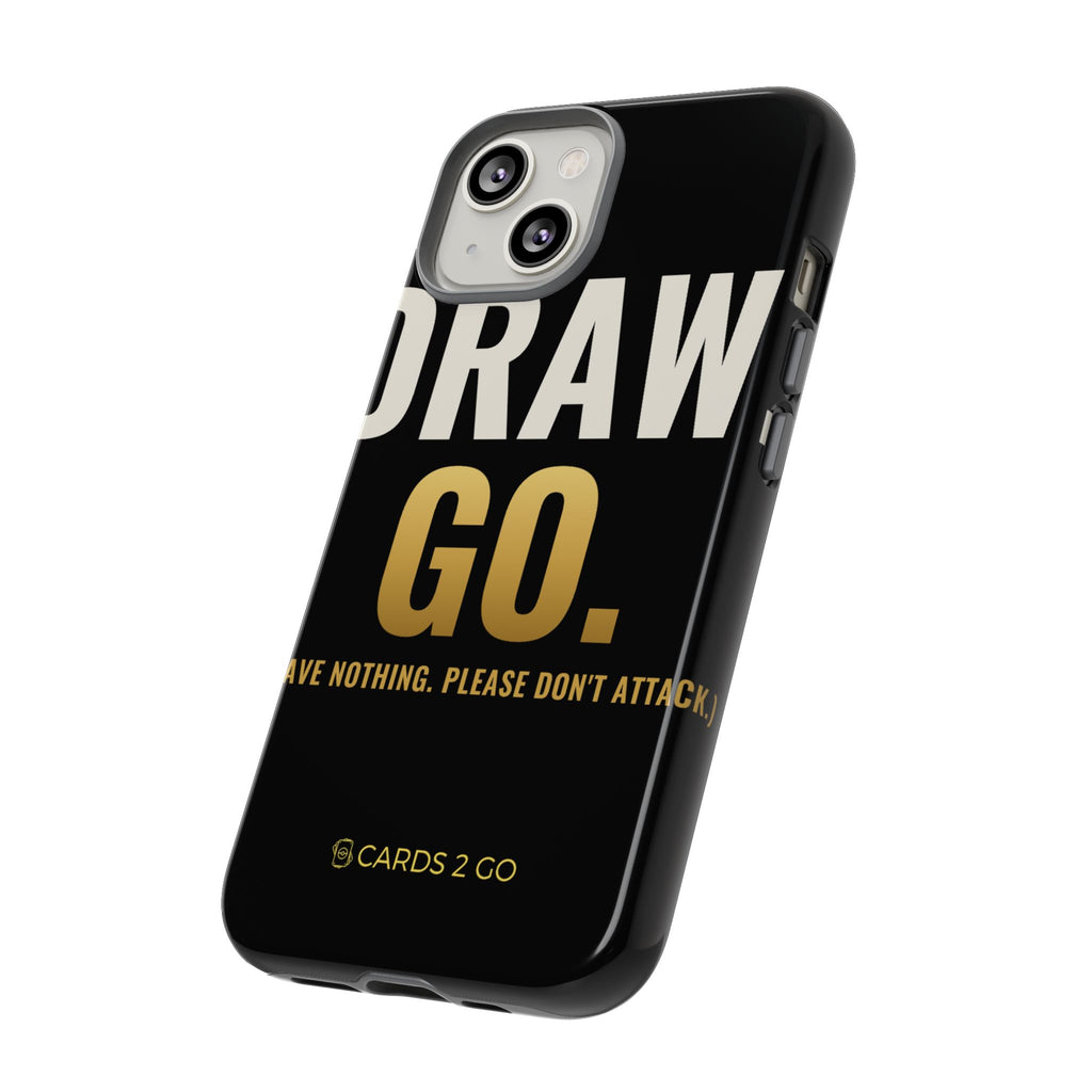Draw. Go. iPhone Case