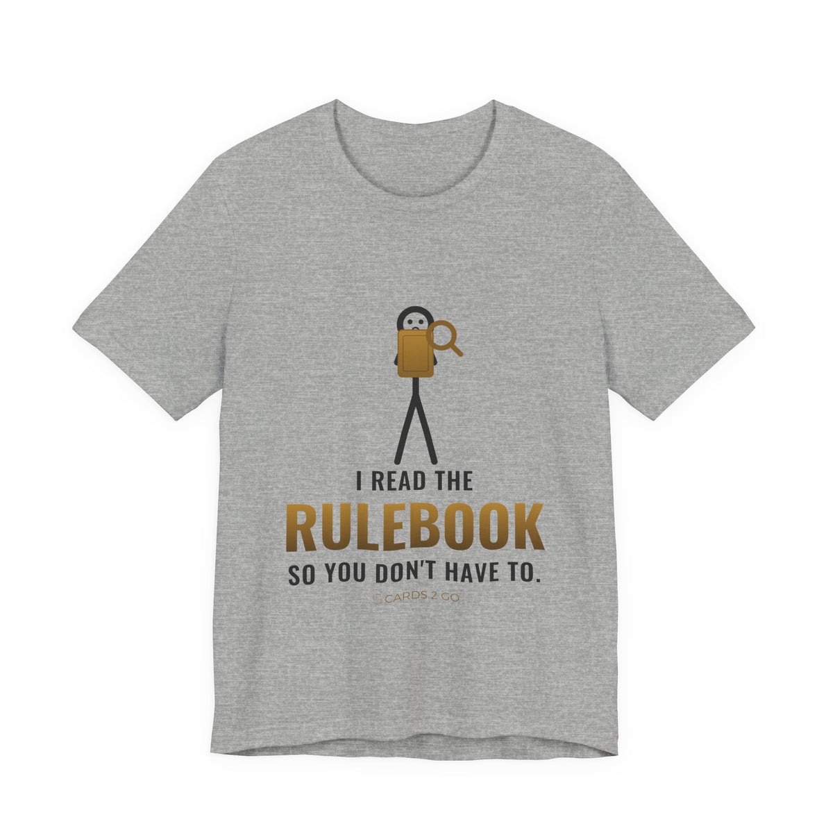 I Read The Rulebook So You Don't Have To Illustrated Tee