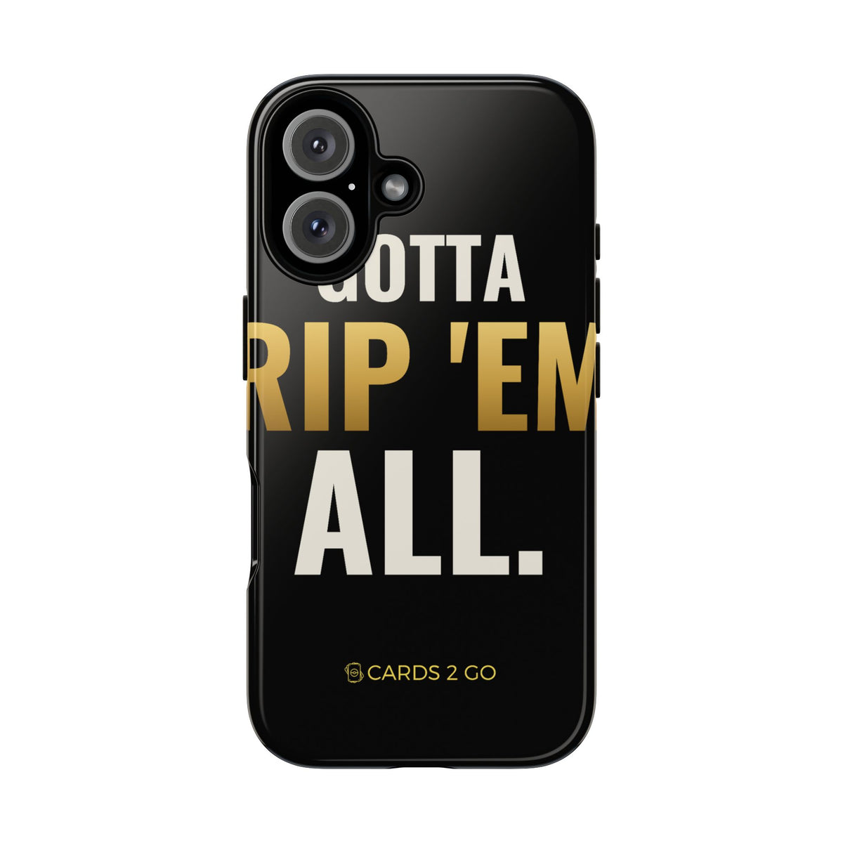 Gotta Rip 'Em All iPhone Case