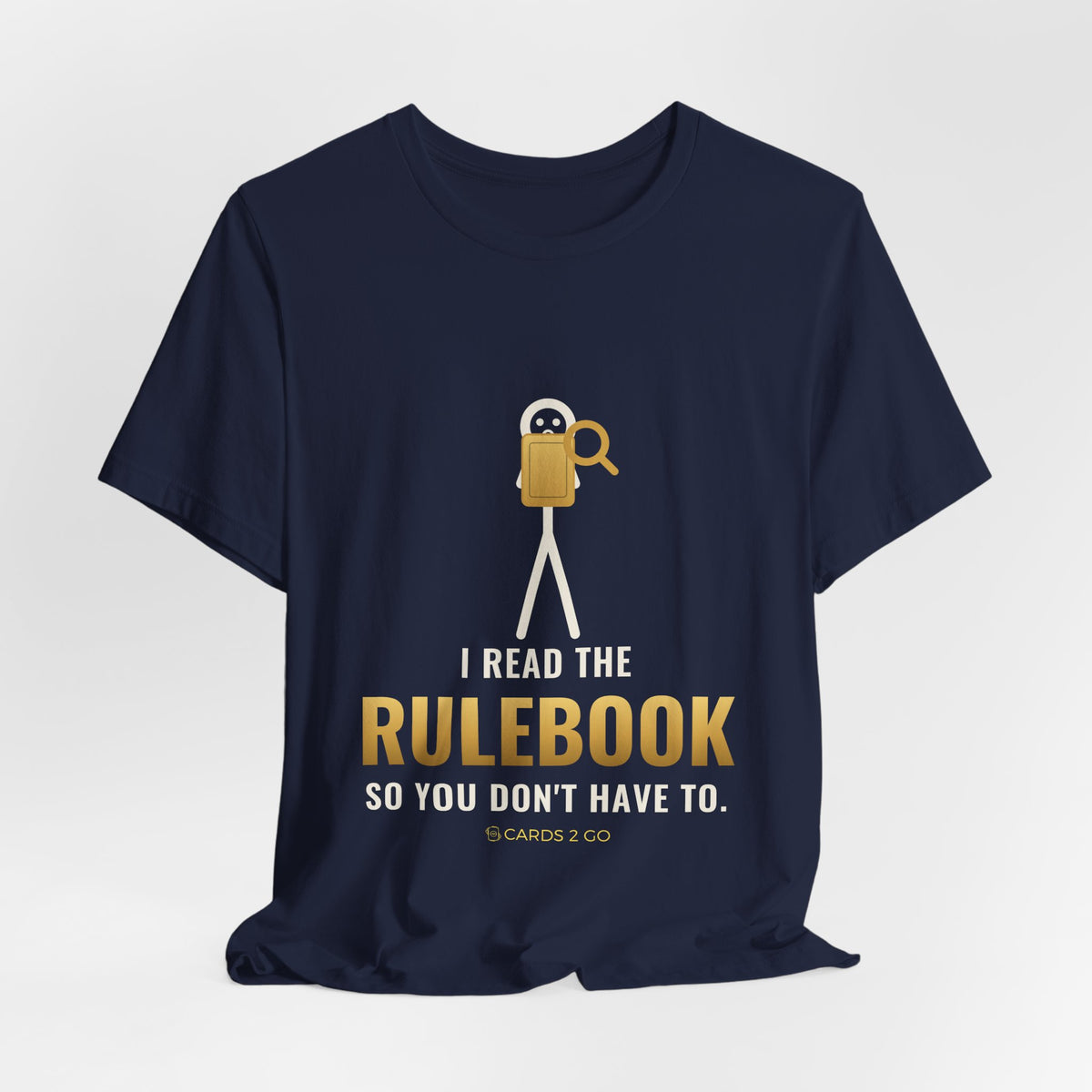 I Read The Rulebook So You Don't Have To Illustrated Tee