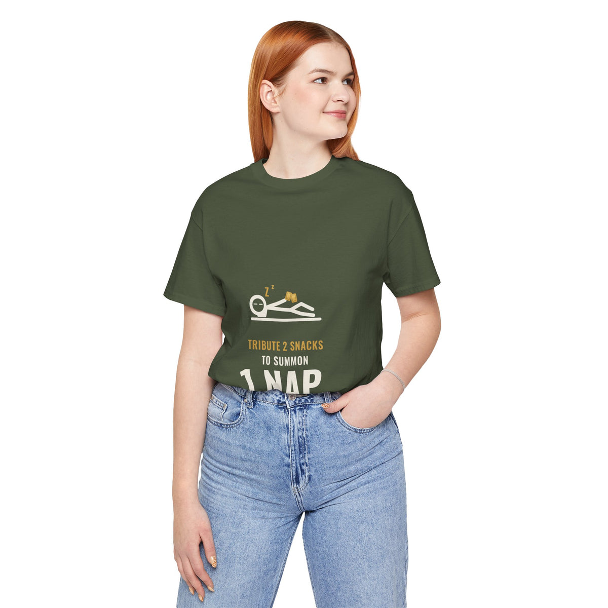 Tribute 2 Snacks To Summon 1 Nap Illustrated Tee