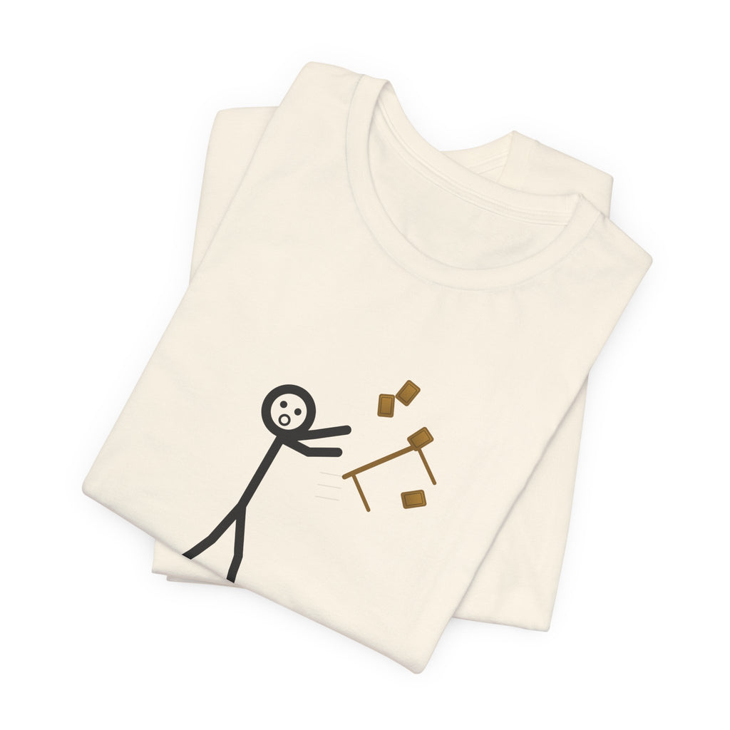 Heads I Win, Tails I Flip The Table Illustrated Tee