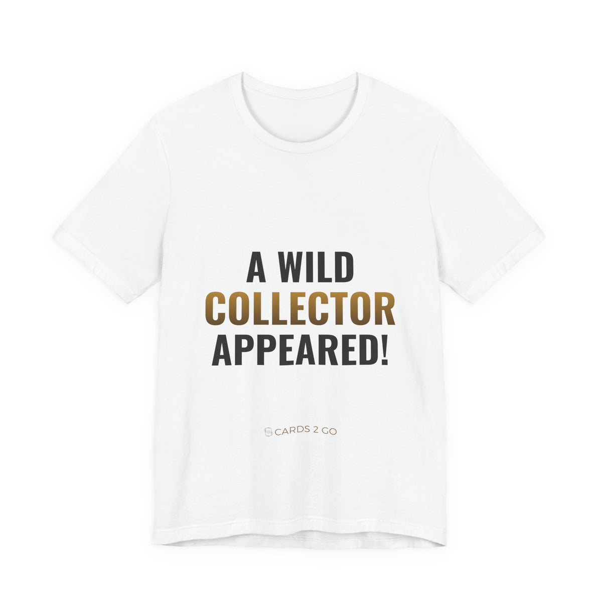 A Wild Collector Appeared Tee – funny Pokémon t-shirt by Cards2Go
