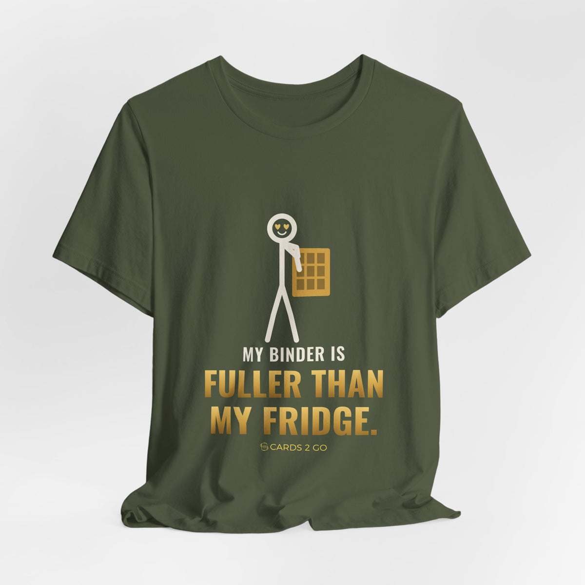 My Binder Is Fuller Than My Fridge Illustrated Tee