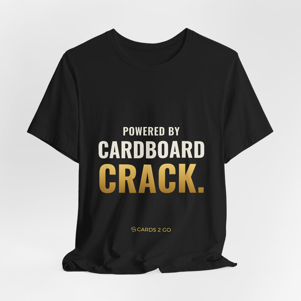 Powered By Cardboard Crack Tee