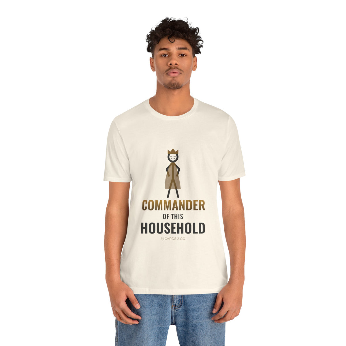 Commander Of This Household Illustrated Tee