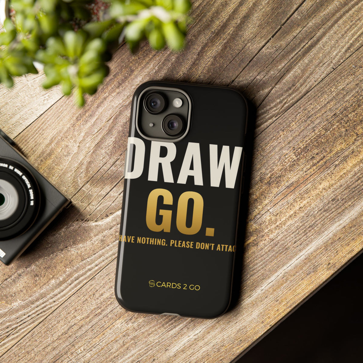 Draw. Go. iPhone Case