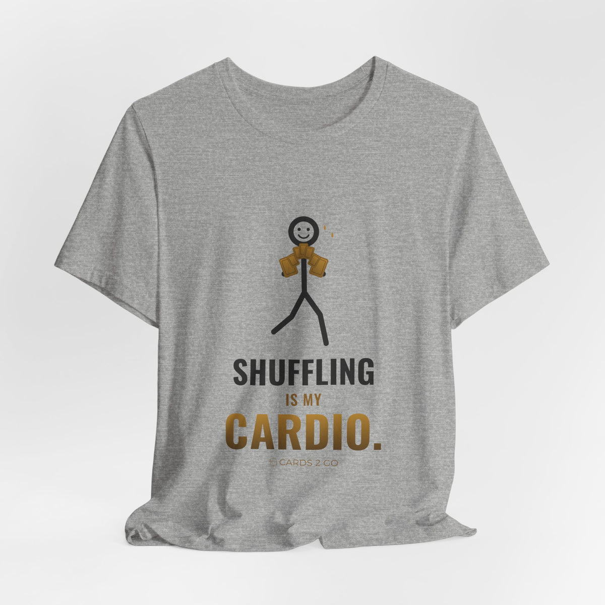 Shuffling Is My Cardio Illustrated Tee