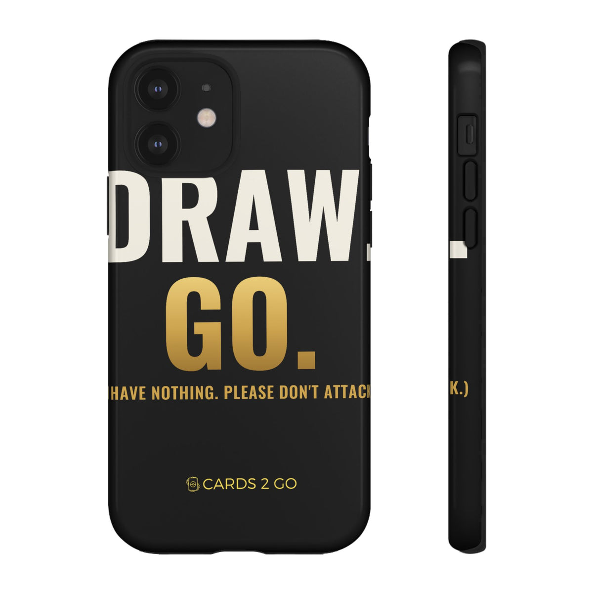 Draw. Go. iPhone Case