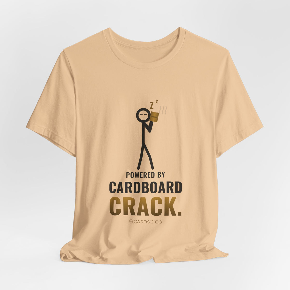 Powered By Cardboard Crack Illustrated Tee