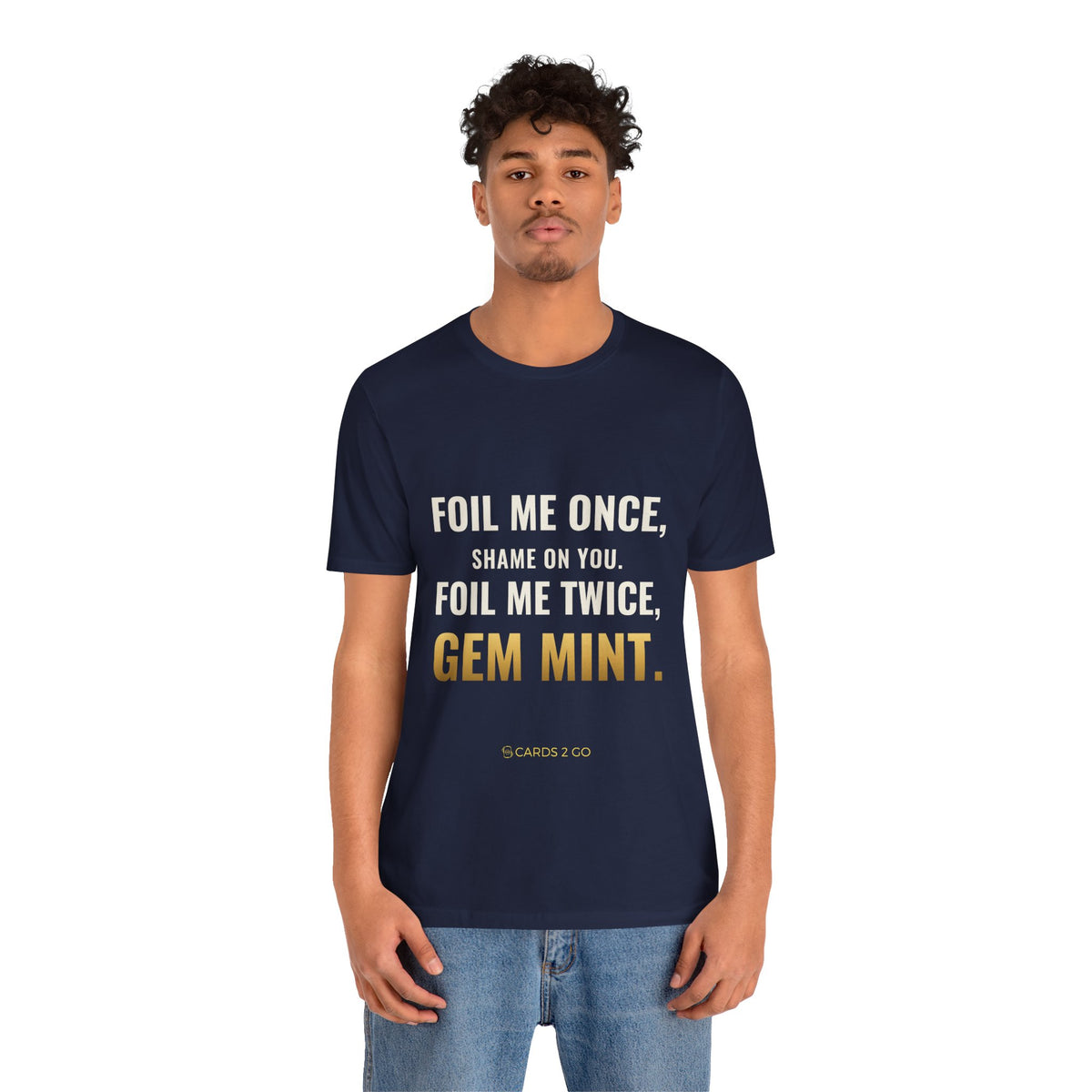 Foil Me Twice, Gem Mint Tee