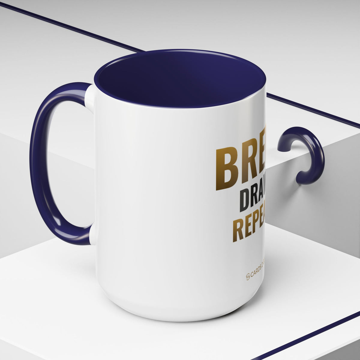 Brew. Draw. Repeat. Mug