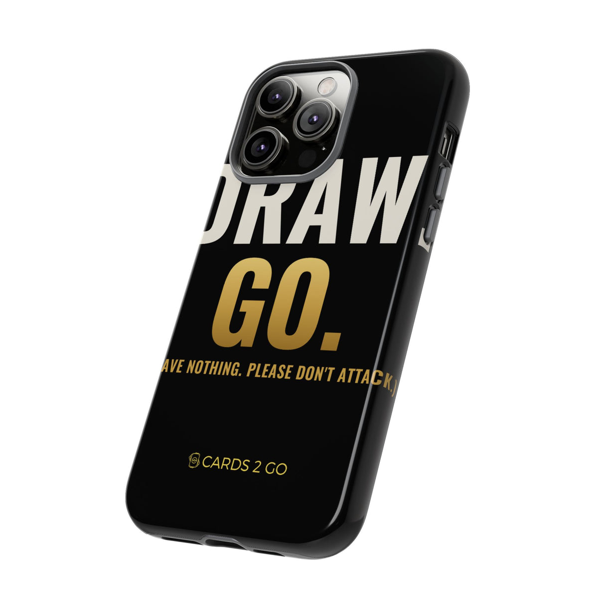 Draw. Go. iPhone Case