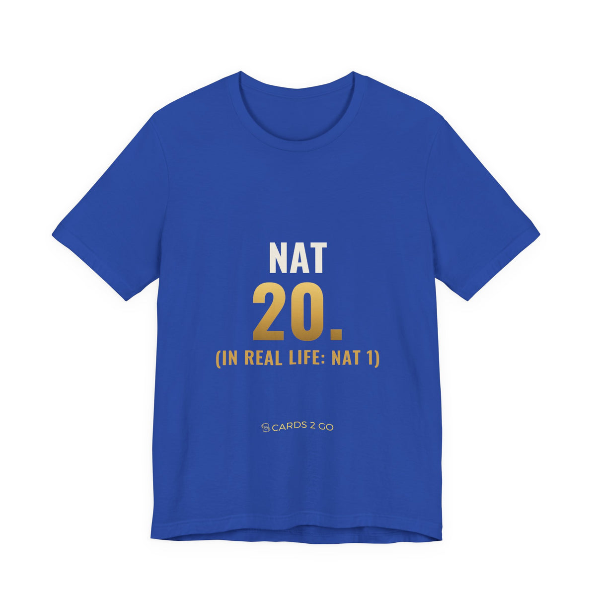 Nat 20 (In Real Life: Nat 1) Tee