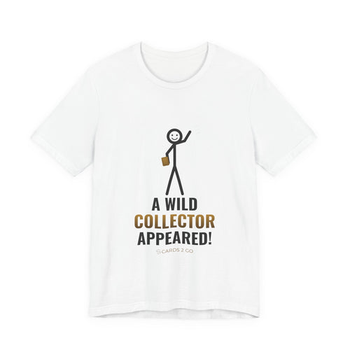 A Wild Collector Appeared Illustrated Tee – funny Pokémon t-shirt by Cards2Go