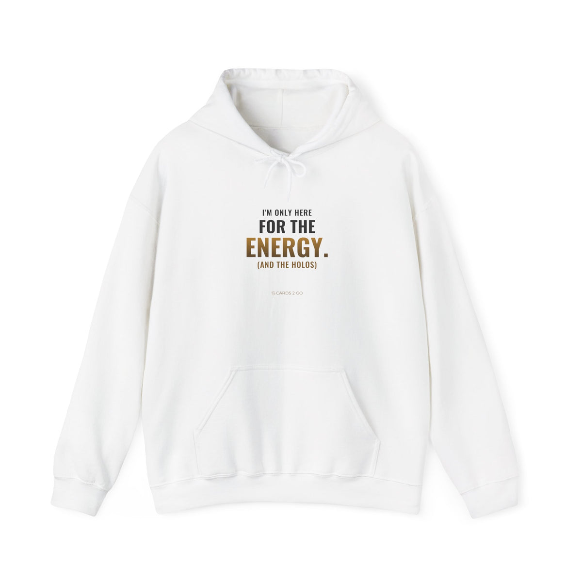 I'm Only Here For The Energy Hoodie – funny Pokémon hoodie by Cards2Go