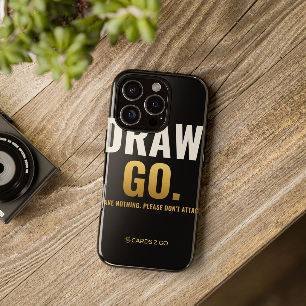 Draw. Go. iPhone Case