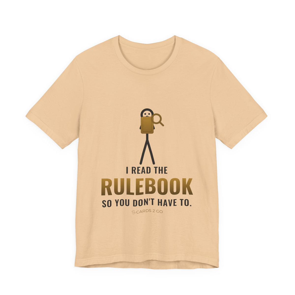 I Read The Rulebook So You Don't Have To Illustrated Tee