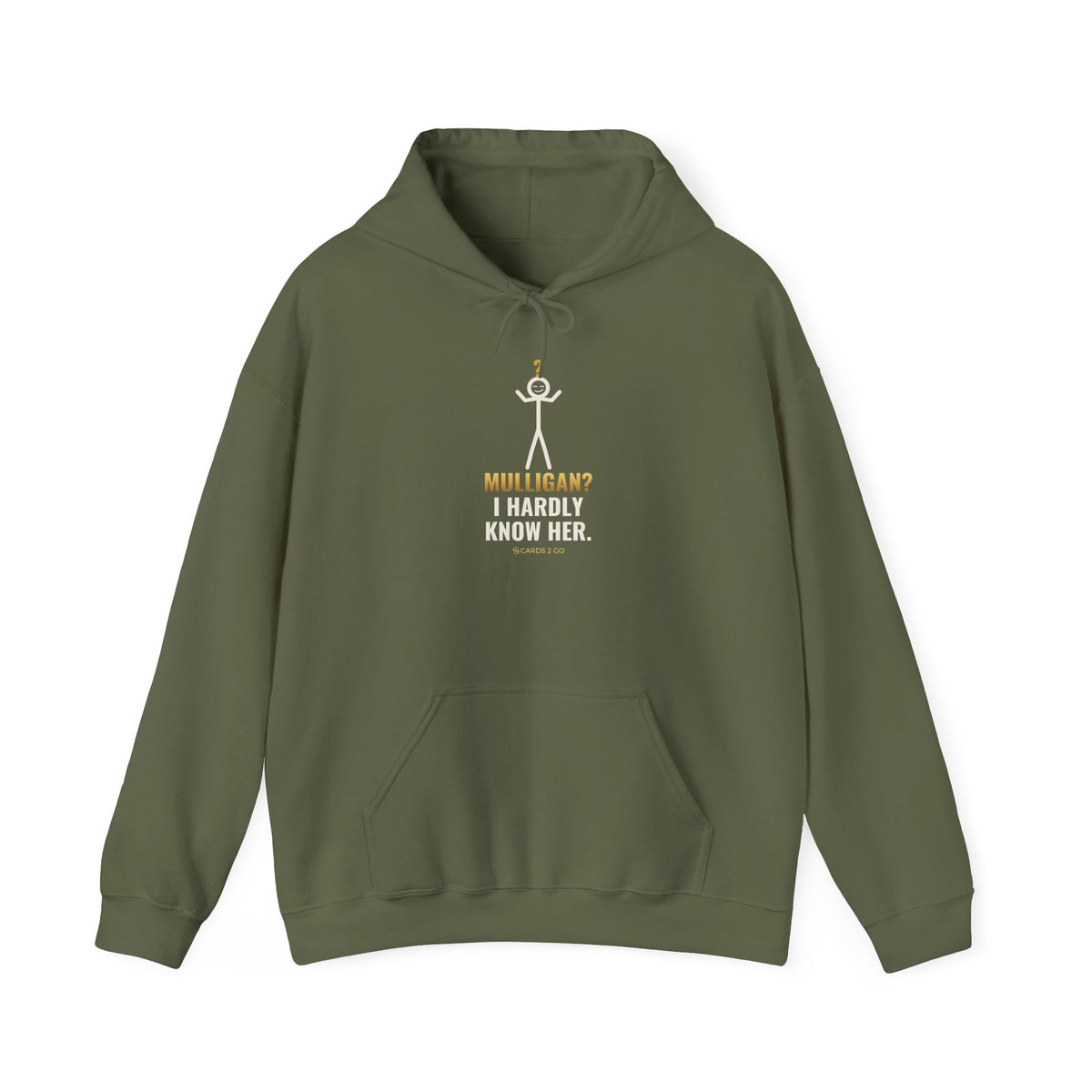 Mulligan? I Hardly Know Her Illustrated Hoodie