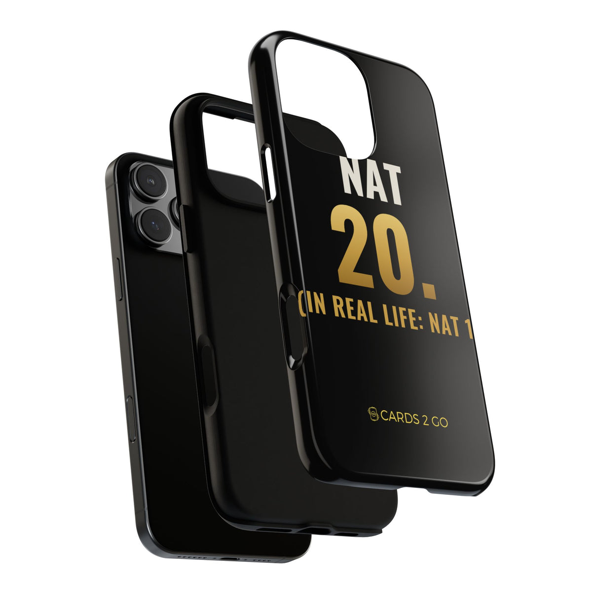 Nat 20 (In Real Life: Nat 1) iPhone Case