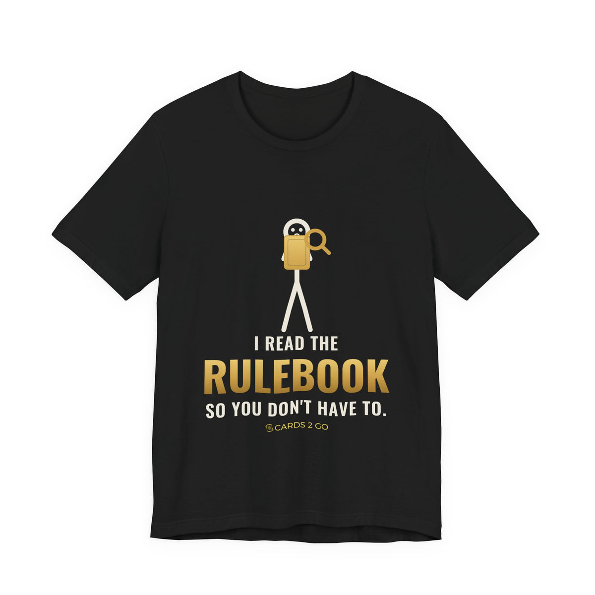 I Read The Rulebook So You Don't Have To Illustrated Tee