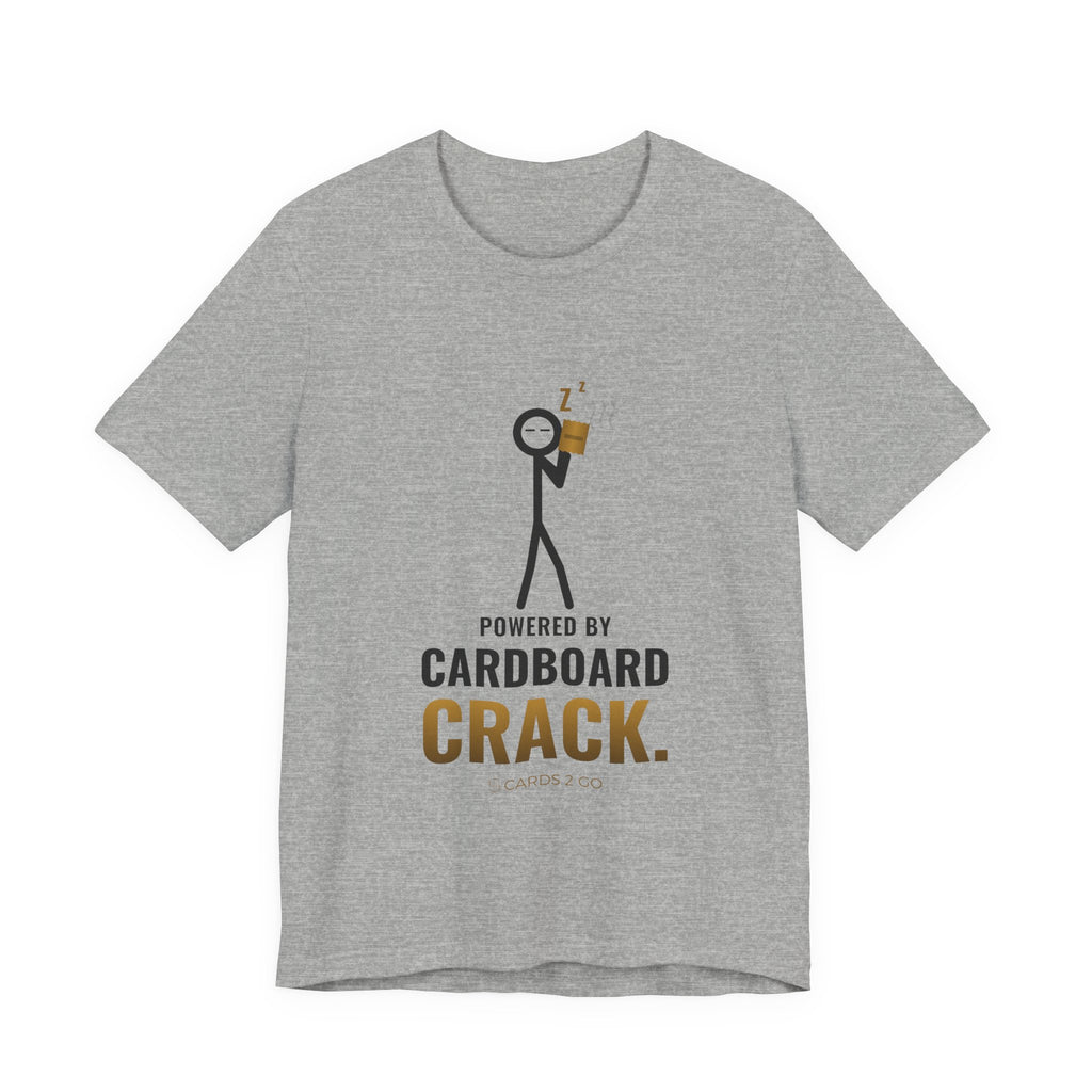 Powered By Cardboard Crack Illustrated Tee