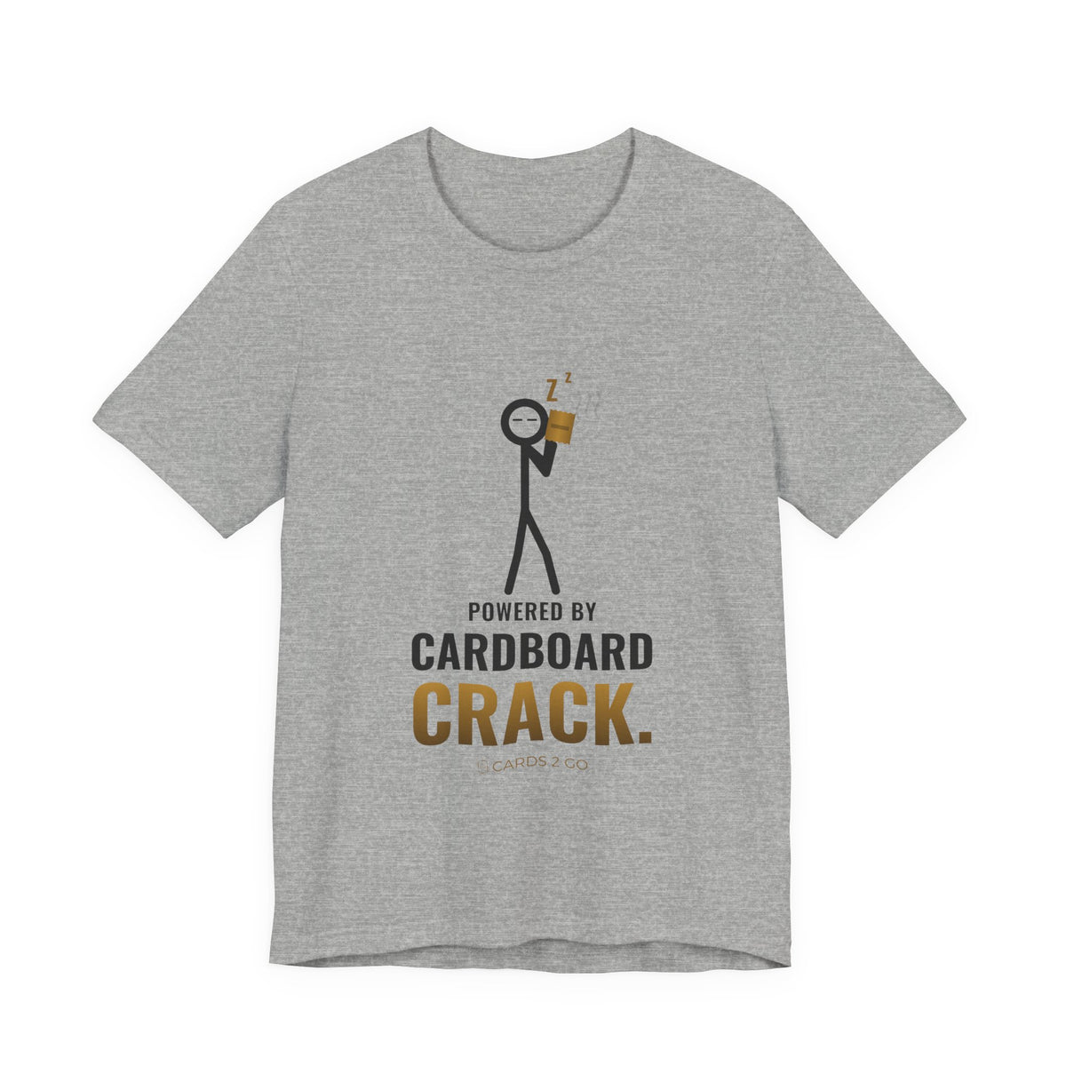 Powered By Cardboard Crack Illustrated Tee