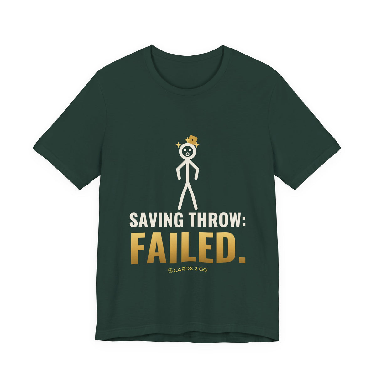 Saving Throw: Failed Illustrated Tee