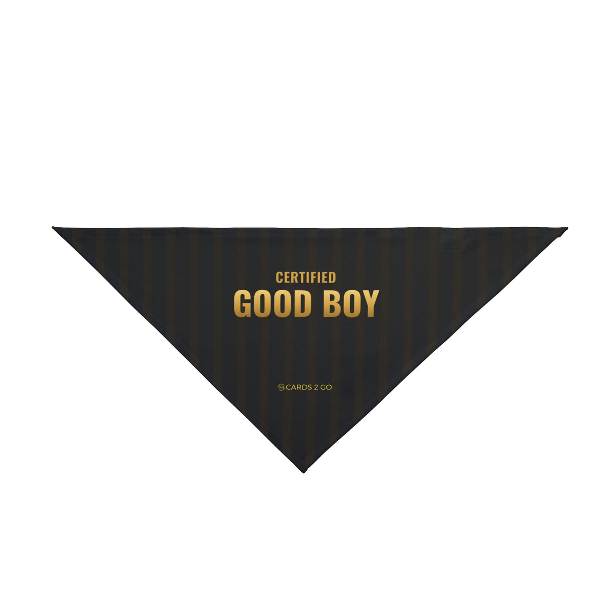 Certified Good Boy Pet Bandana – funny trading card pet bandana by Cards2Go