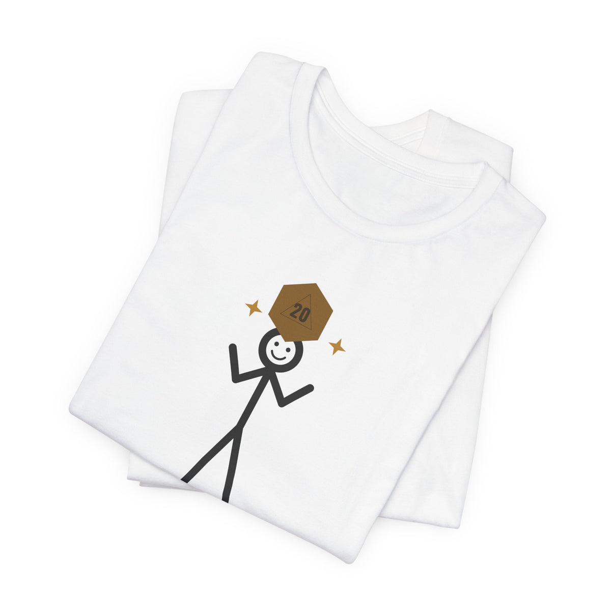 Nat 20 (In Real Life: Nat 1) Illustrated Tee