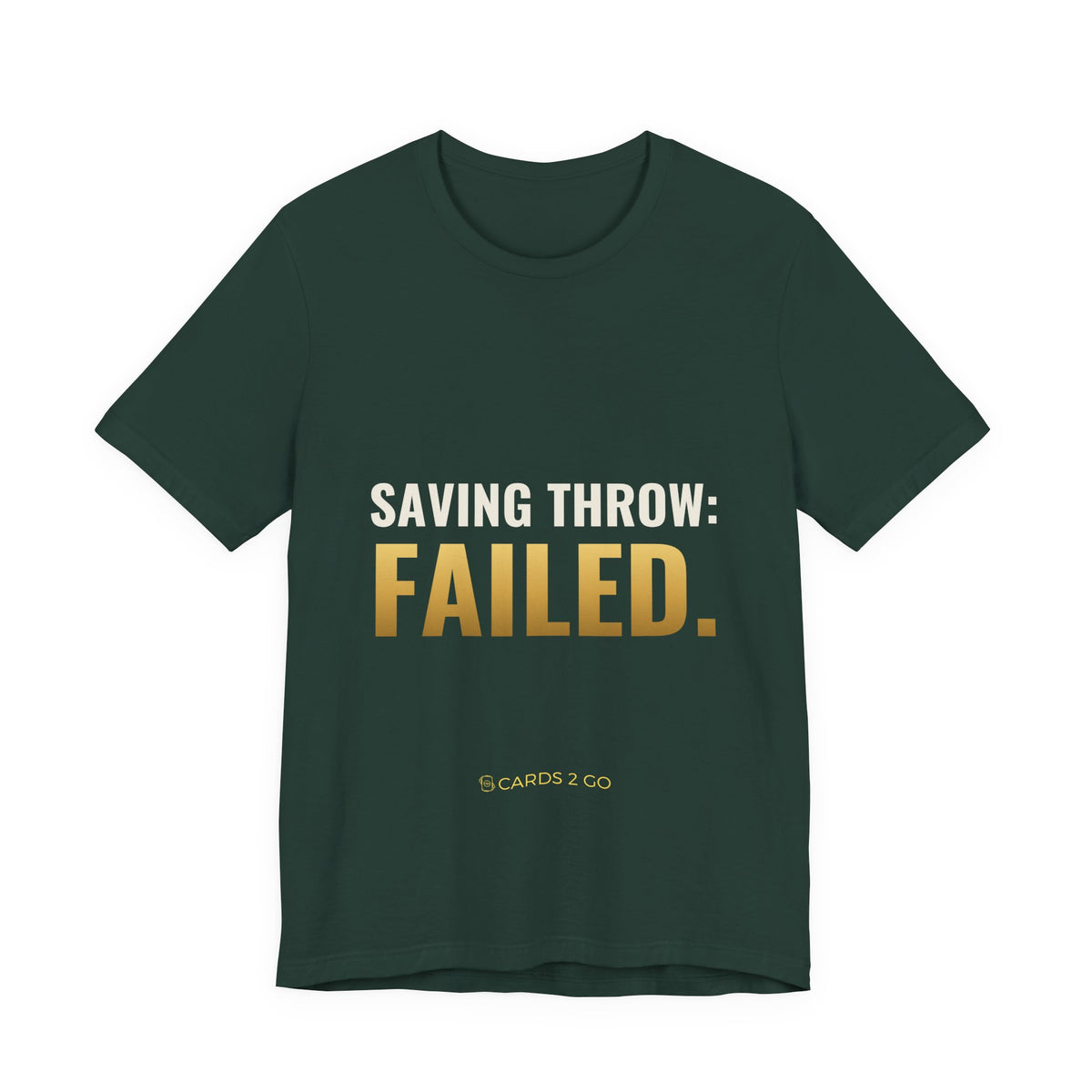 Saving Throw: Failed Tee