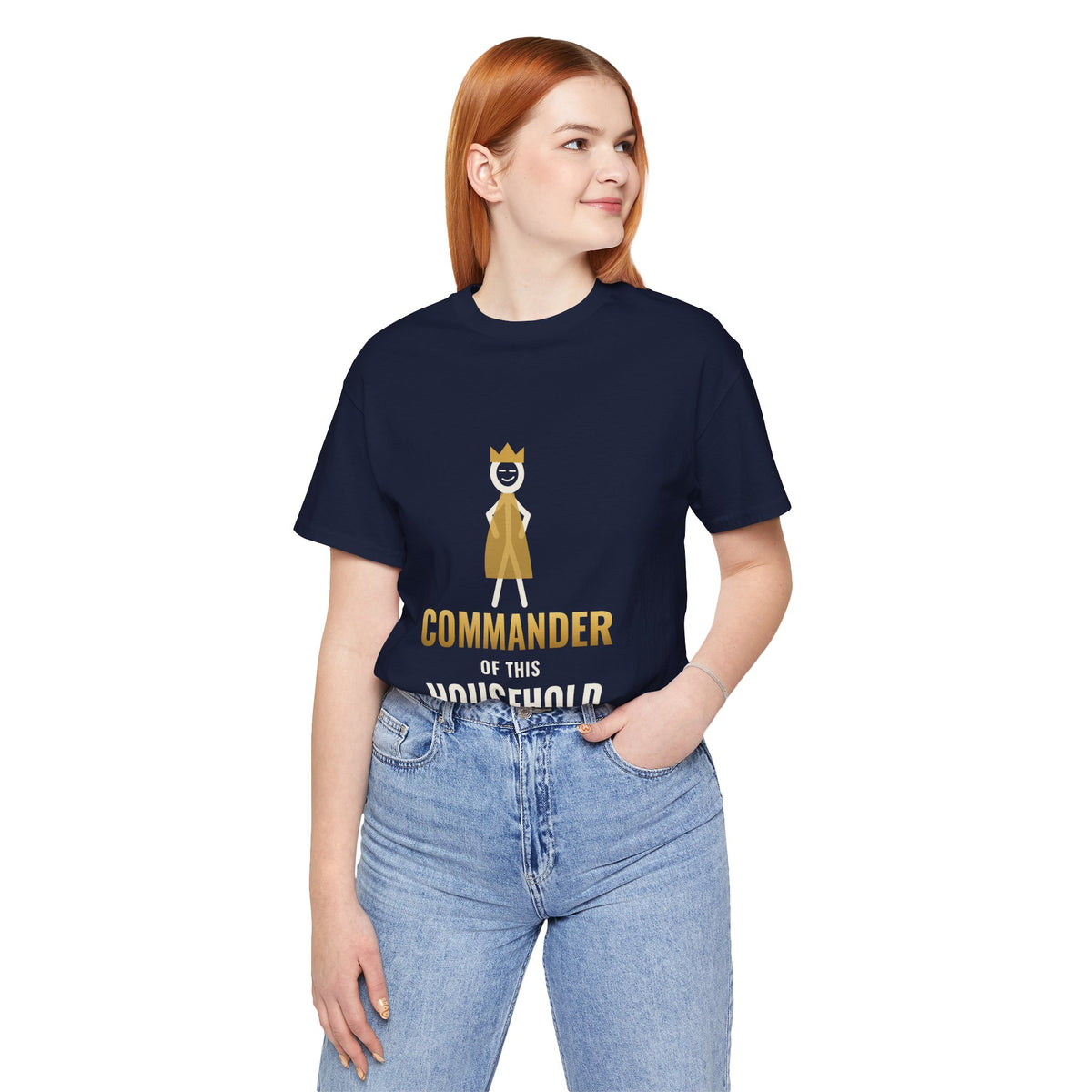 Commander Of This Household Illustrated Tee