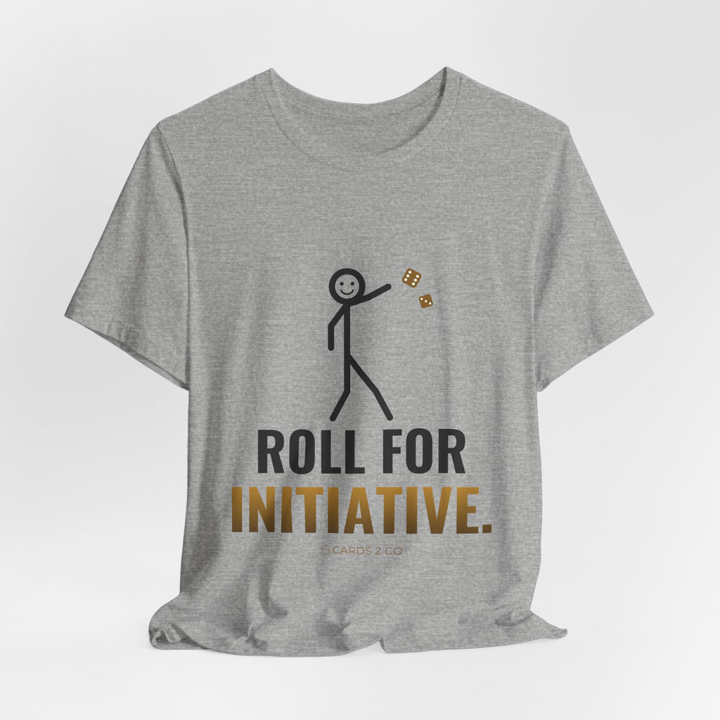 Roll For Initiative Illustrated Tee