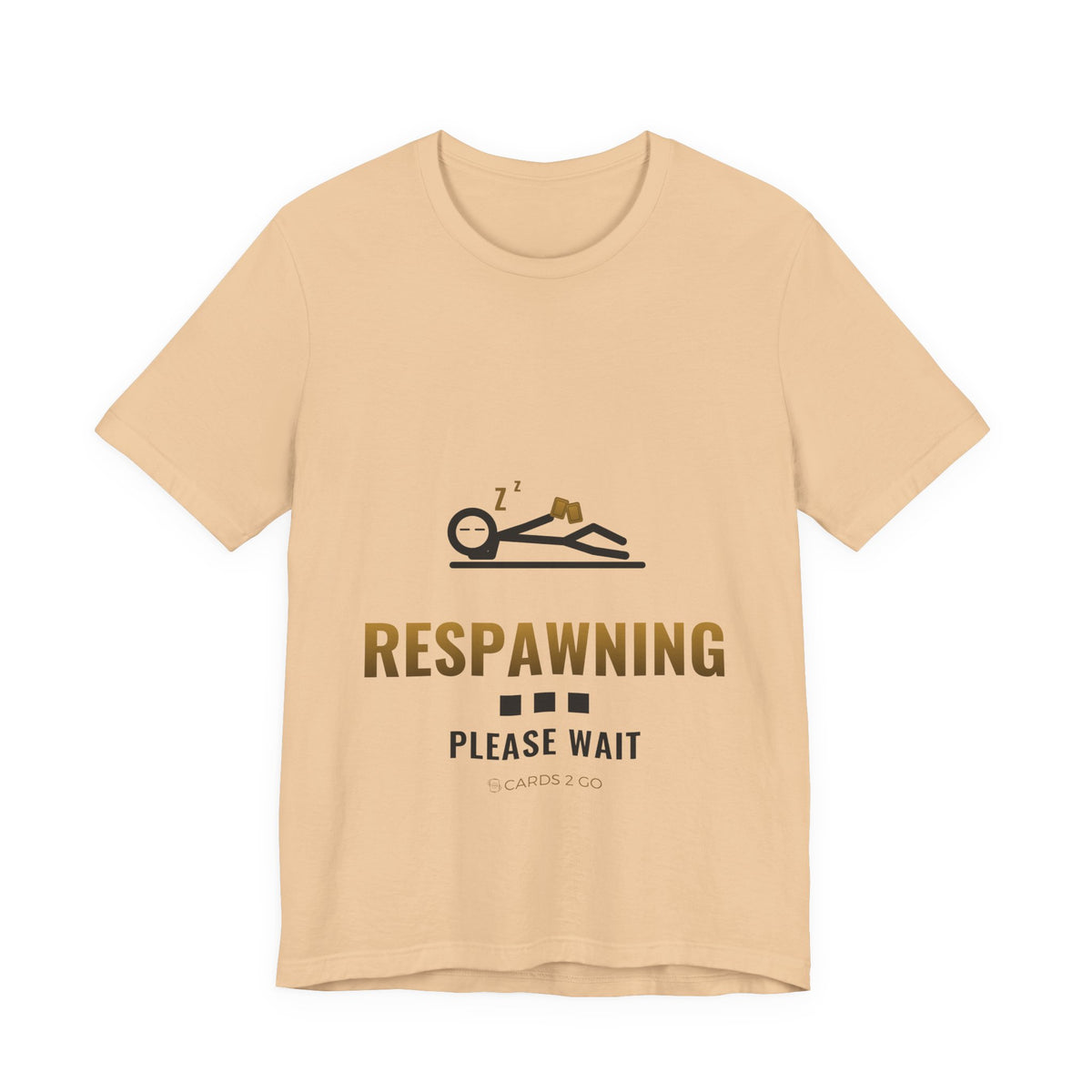 Respawning... Please Wait Illustrated Tee