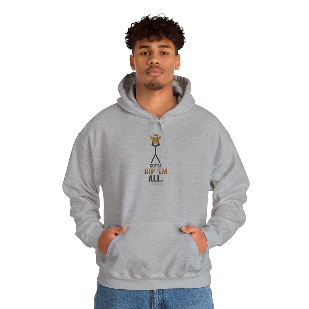 Gotta Rip 'Em All Illustrated Hoodie