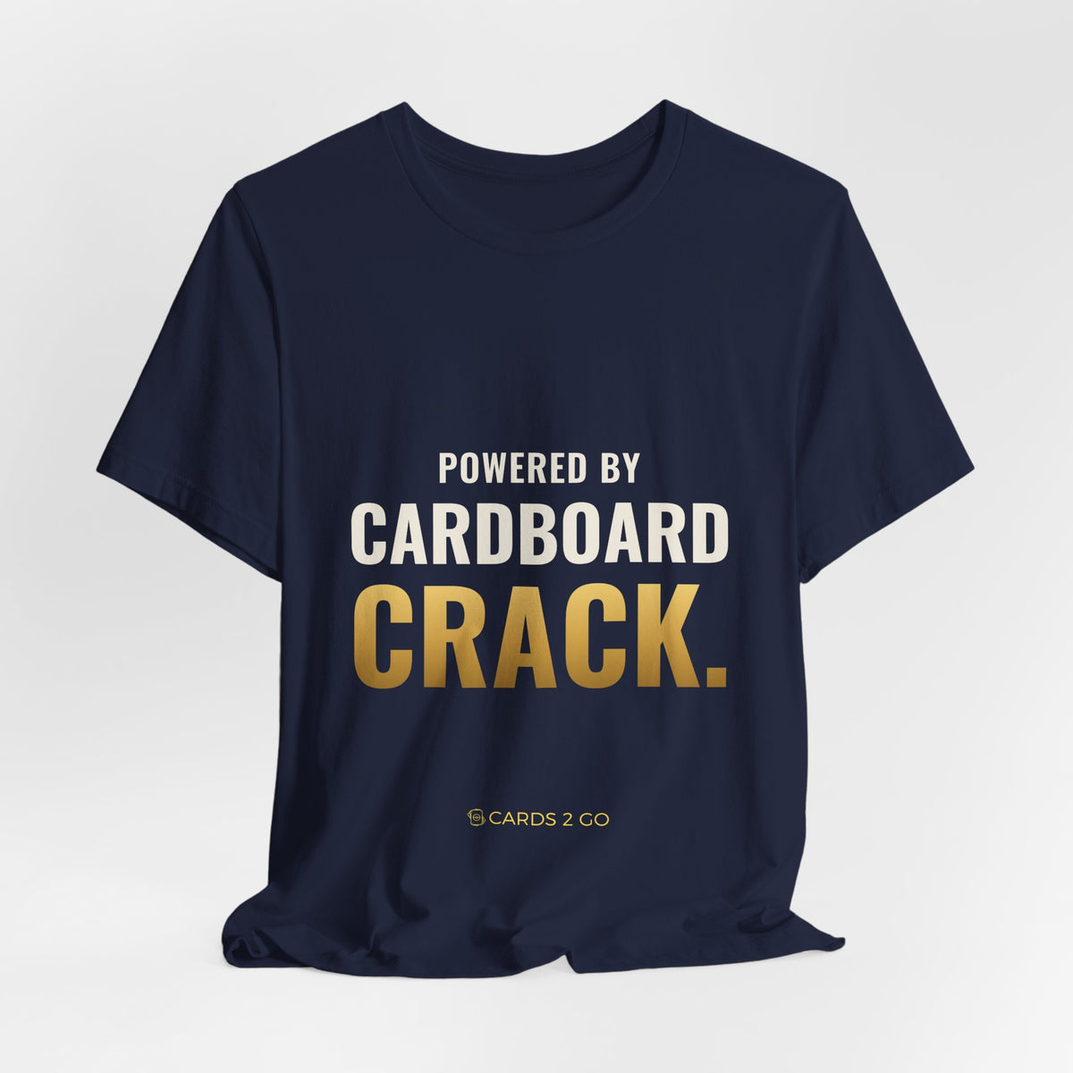 Powered By Cardboard Crack Tee