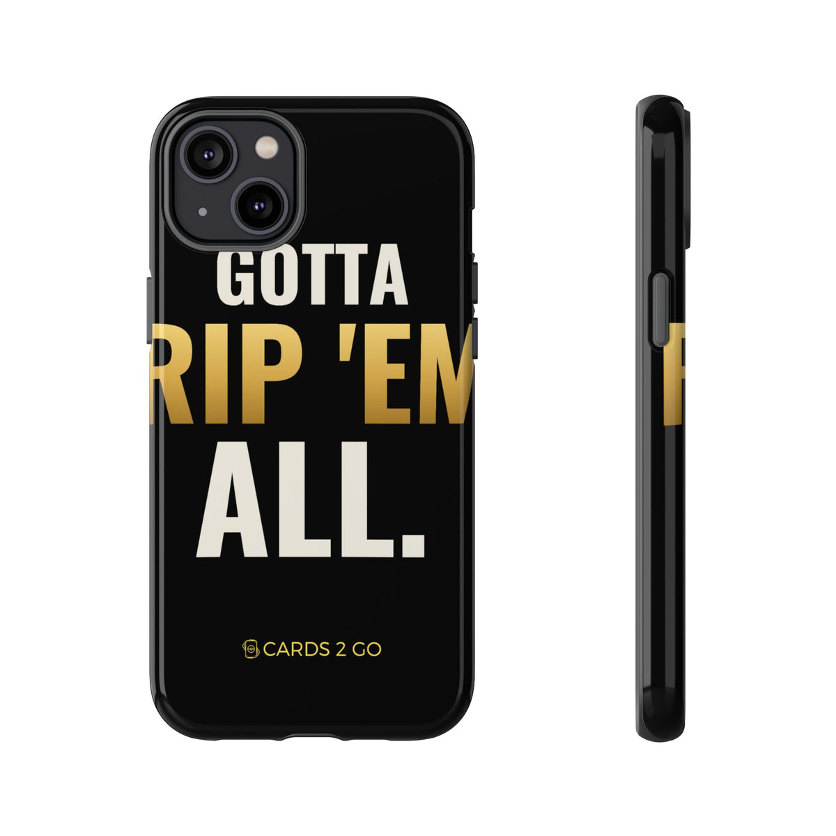 Gotta Rip 'Em All iPhone Case