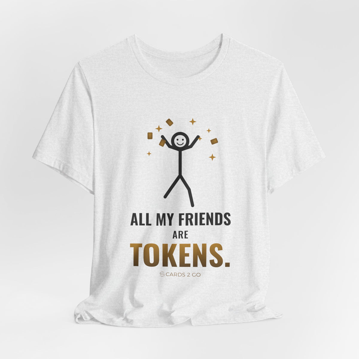 All My Friends Are Tokens Illustrated Tee