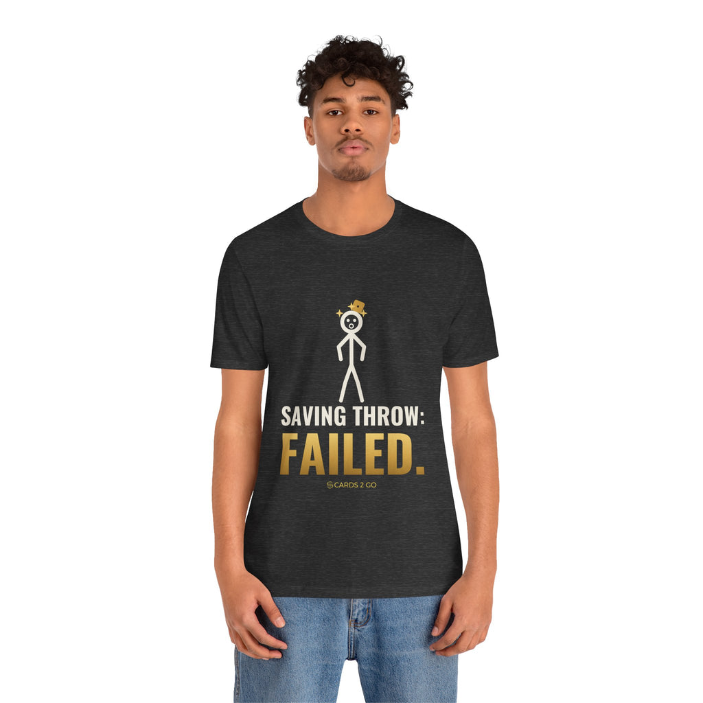Saving Throw: Failed Illustrated Tee