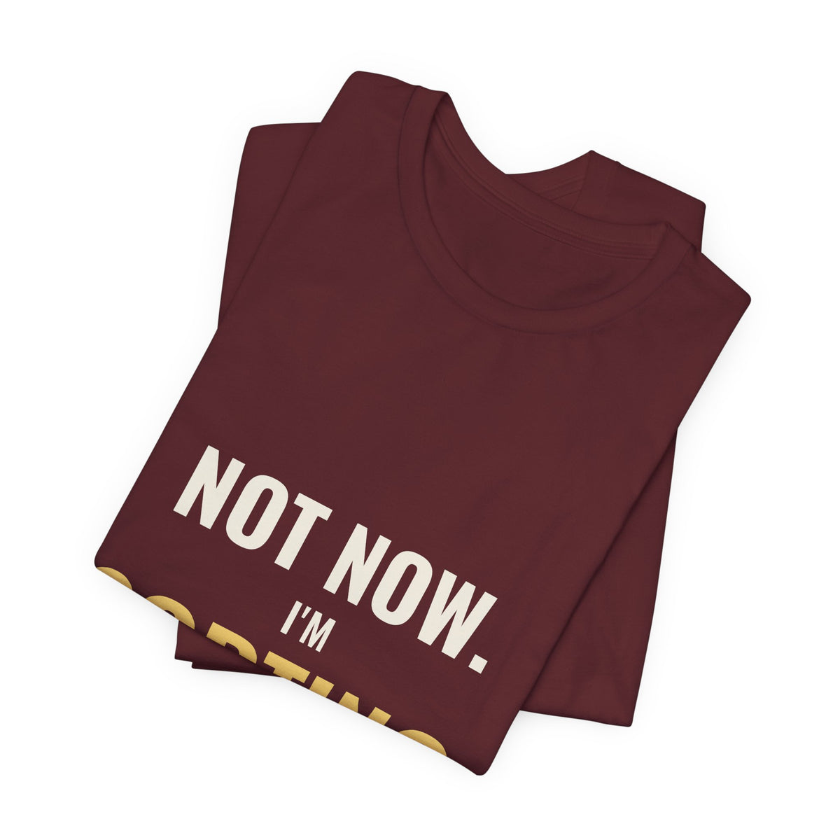Not Now, I'm Sorting Tee