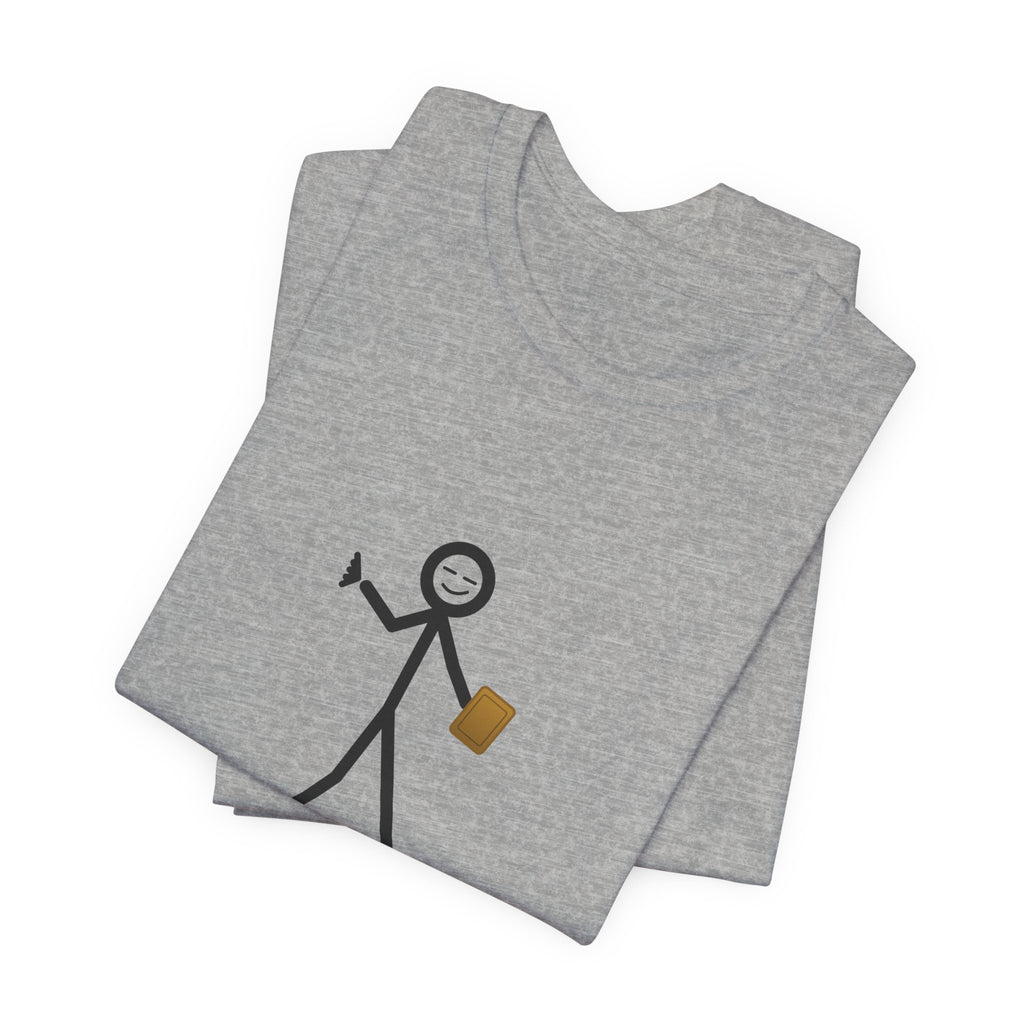 Don't Touch My Binder Illustrated Tee