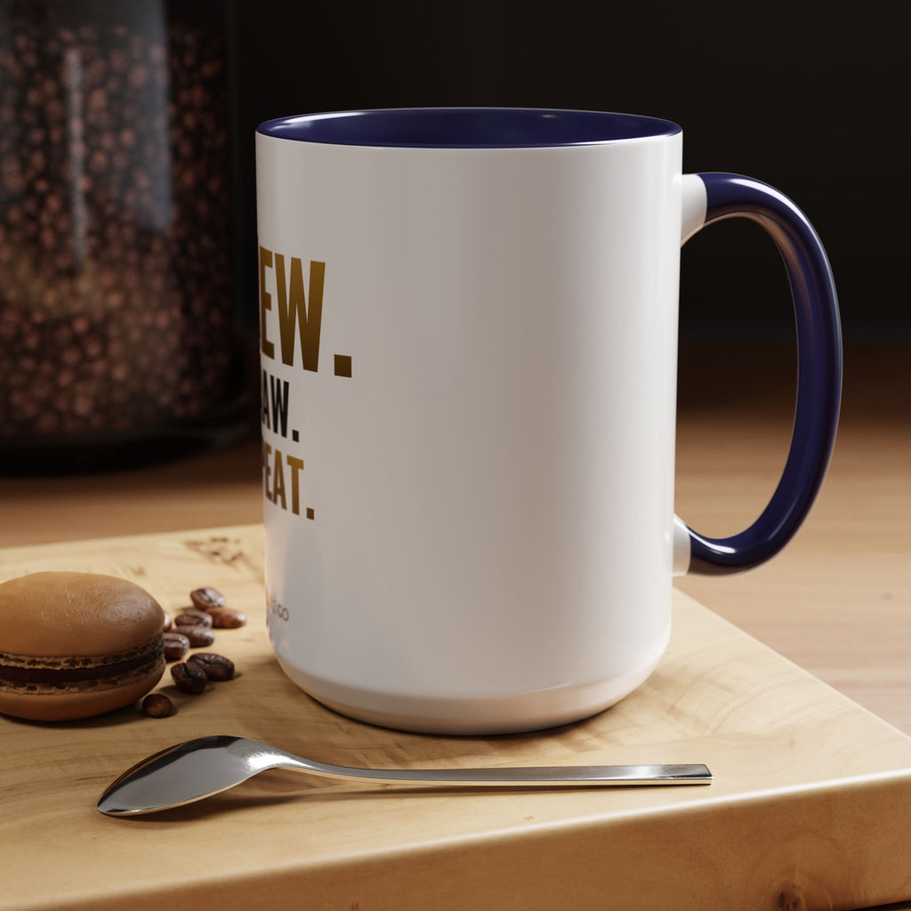 Brew. Draw. Repeat. Mug