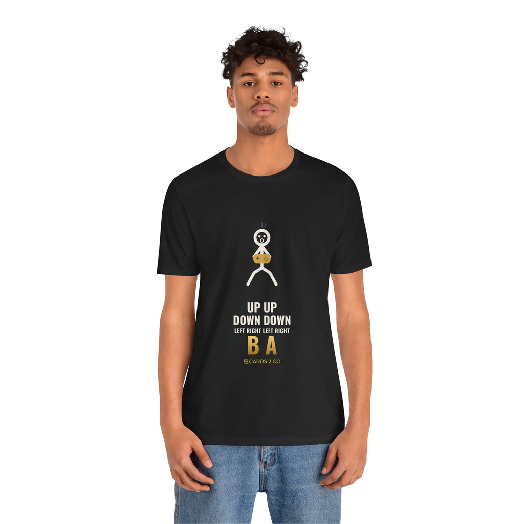 Up Up Down Down Illustrated Tee